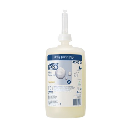 TORK PREMIUM MILD LIQUID SOAP 420501 (S1)